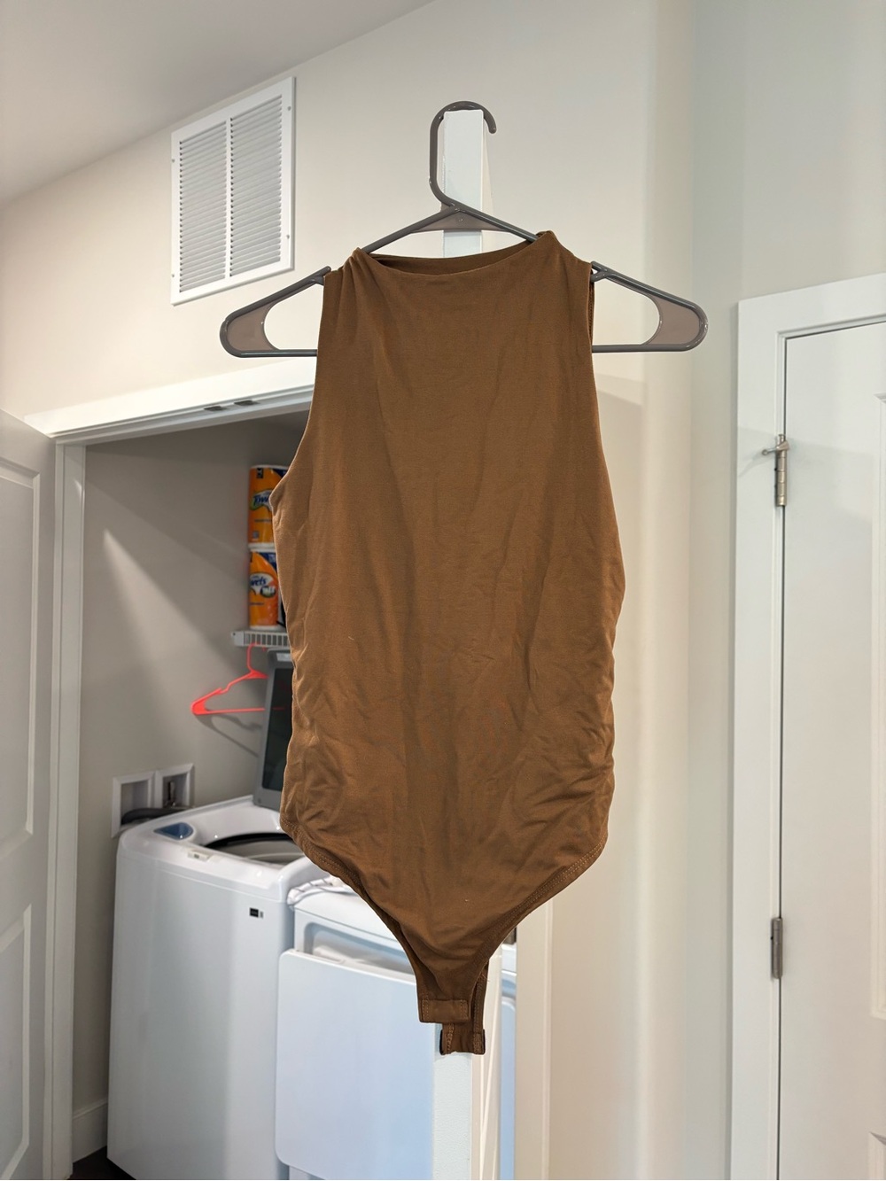 Sincerely Jules Brown Sleeveless Bodysuit